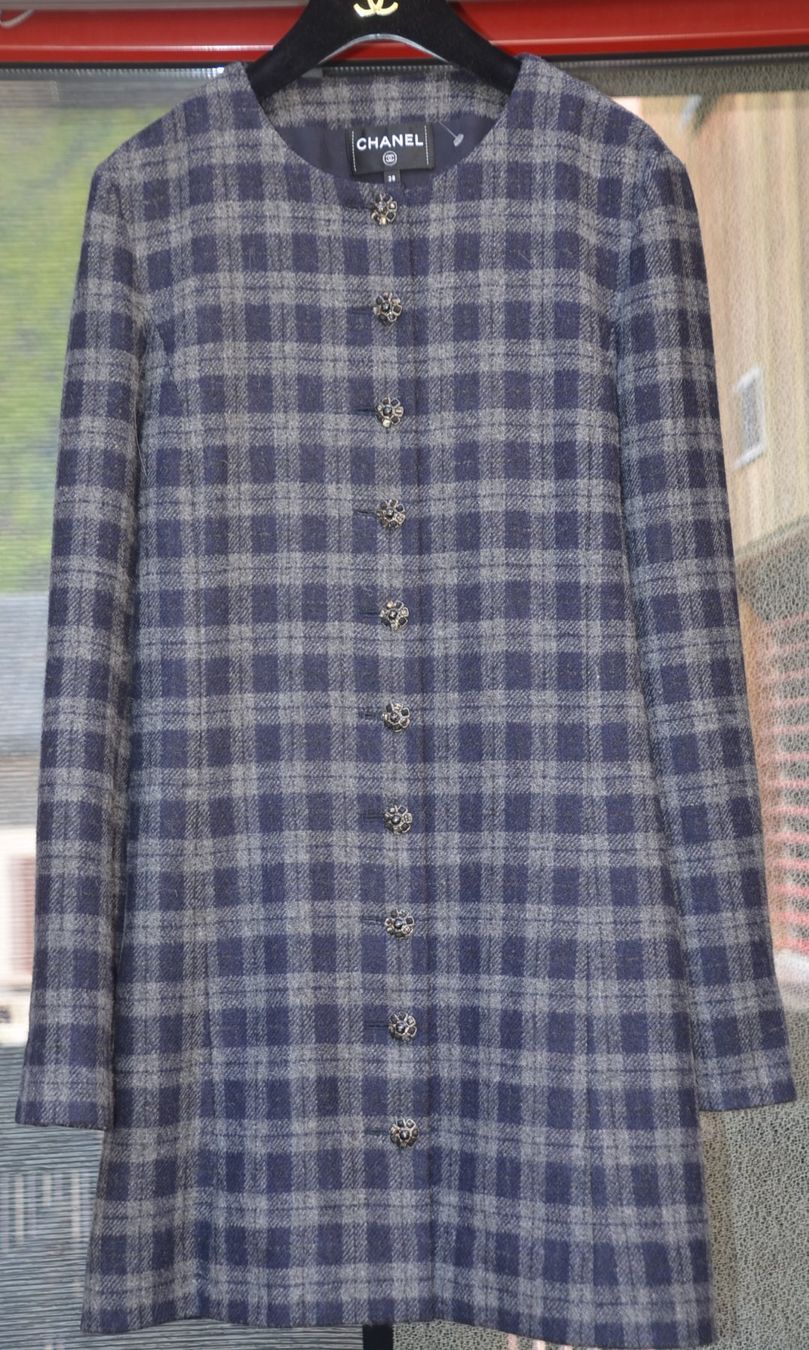 Chanel Vestiti: Chanel Kleid / robe Blazer .38 – Usato da Collonges venduto da arashee 1