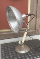 Vintage Schreibtischlampe / Leselampe aus Metall