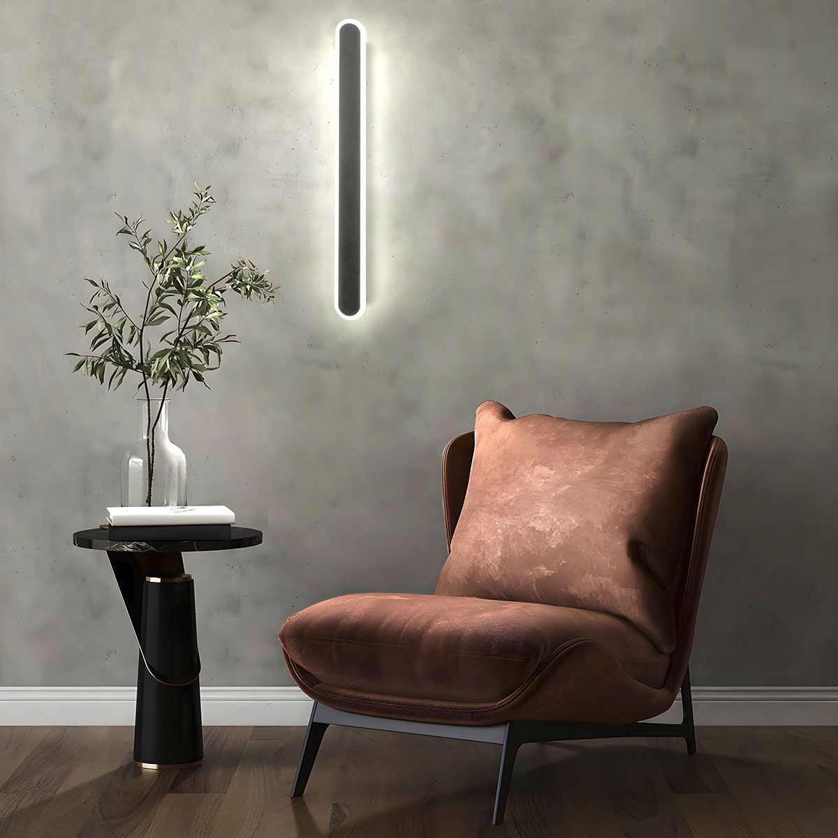 Lampen: LED Wandleuchte, Länglich, 60 cm x 6 cm – Neu (gemäss Beschreibung) aus Kreuzlingen von Smart-Light 1