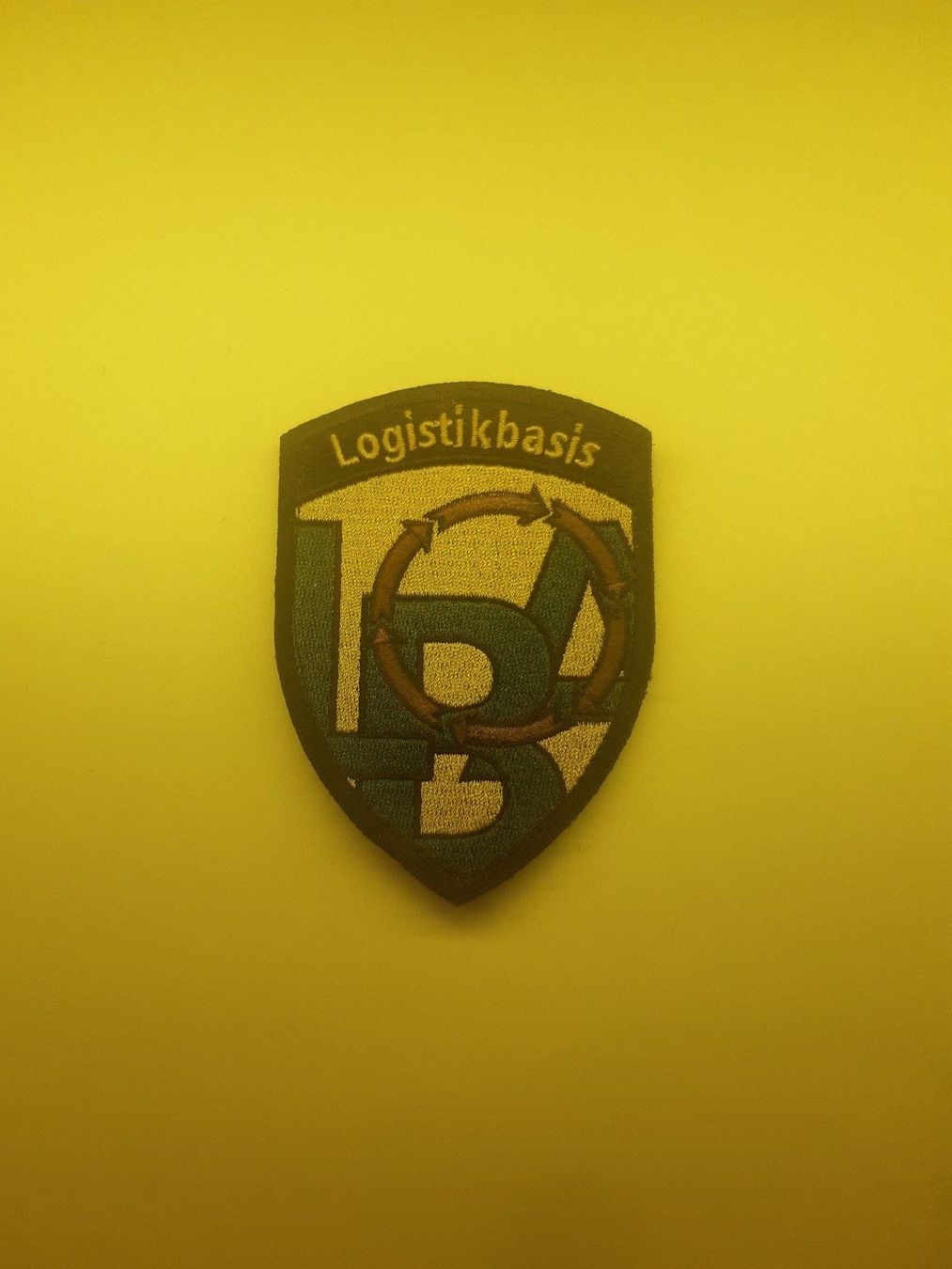 Schweizer Armee Plaketten & Abzeichen: BADGE ECUSSON MILITAIRE SUISSE LOGISTJKBASIS – Neu (gemäss Beschreibung) aus Domdidier von baumeyer-seb