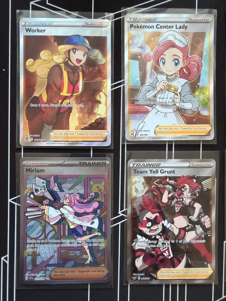 Pokémon Cartes à collectionner: Pokemon Trainer-Karten -6 Karten im Set – Neuf (Voir description) à Buttisholz par paru74 3
