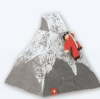 Farbiges Matterhorn mit Musikdose, Kiener 5155, neu