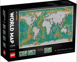 Lego 31203 - World Map - Weltkarte