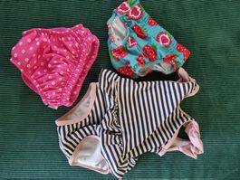 Baby Badewindeln, wie neu, Gr 74/80, rosa eher 62/68