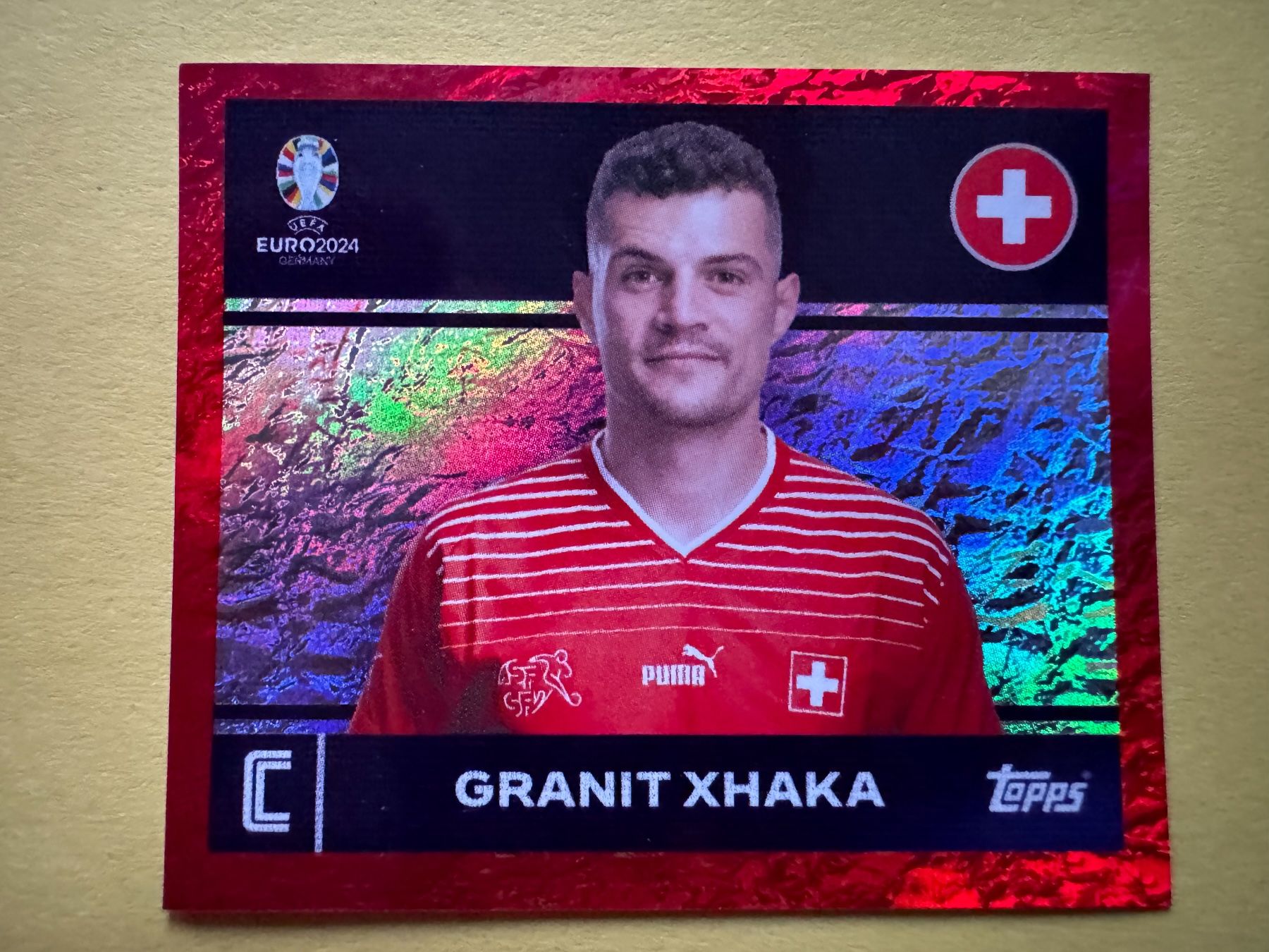 Topps Carte collezionabili: TOPPS EM 2024 / SUI 2 - GRANIT XHAKA – Usato da Tegerfelden venduto da siebenmacky