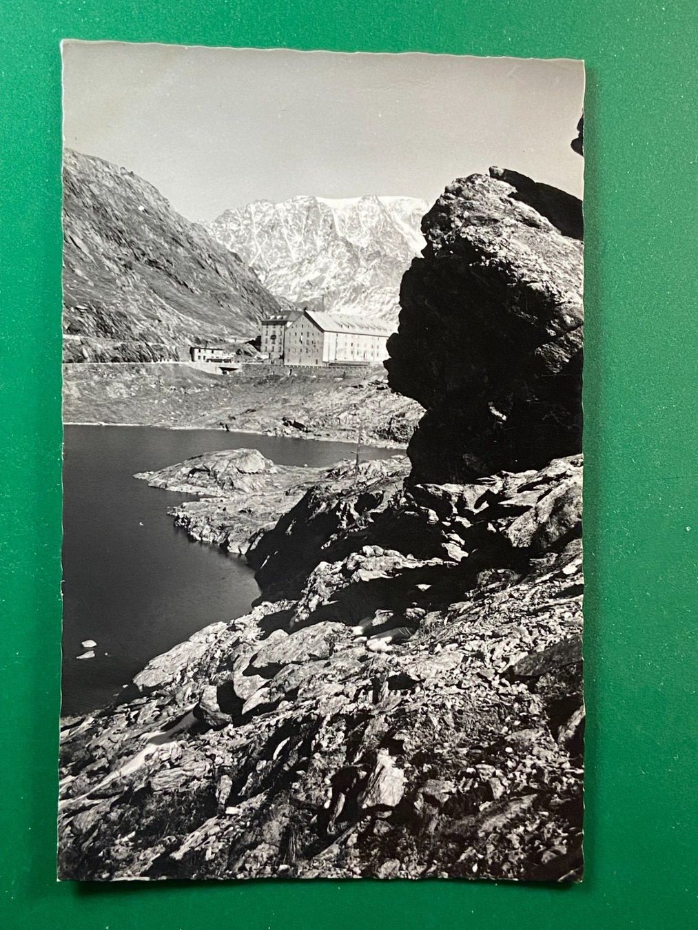 Cartoline postali: Lac et Hospice du Gd-St-Bernard – Usato da Steg VS venduto da danwer74