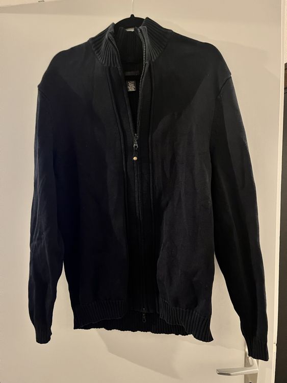 Docker'S - Veste En Cuir Pour Hommes En Noir Environ Taille 52-54