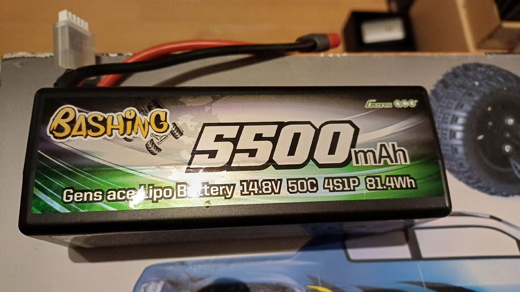 Thunder Tiger RC Modellbau: Thunder Tiger Mt4 Rot 1A Zustand mit Led – Gebraucht aus Kloten von Epoxygalaxy.ch 9