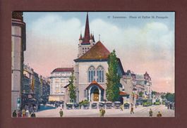 LAUSANNE - Place et Eglise St. François