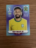 Panini WM 2022 Neymar Jr. Sticker BRA 17 Neu