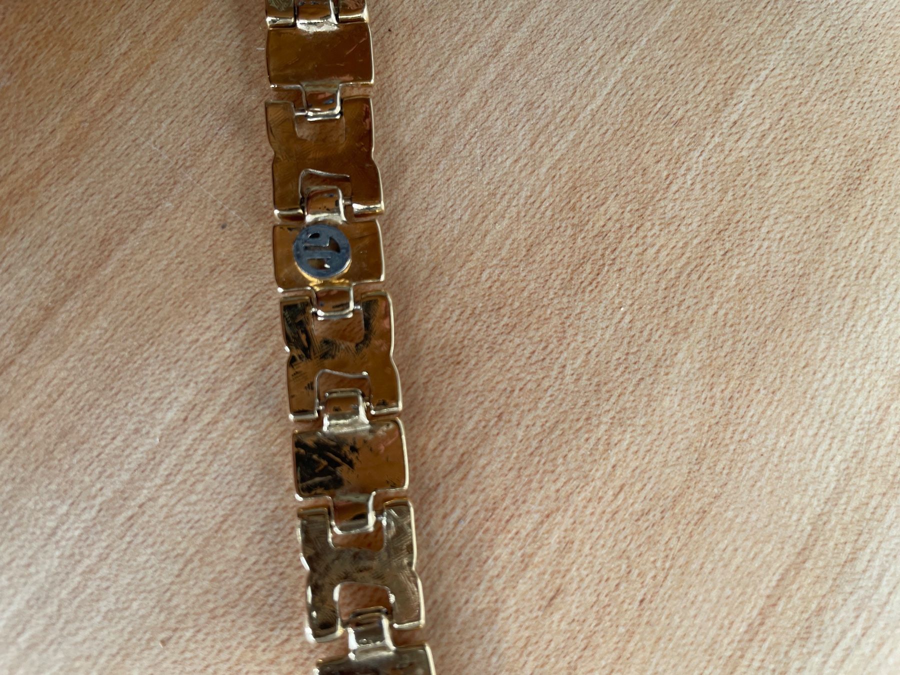 Bracciali & Braccialetti: Armband, Modeschmuck, goldfarben – Usato da Köniz venduto da kupu-kupu 5