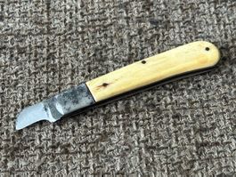 Antikes Uhrenmesser G. FELIX Knochengriff TOP RAR