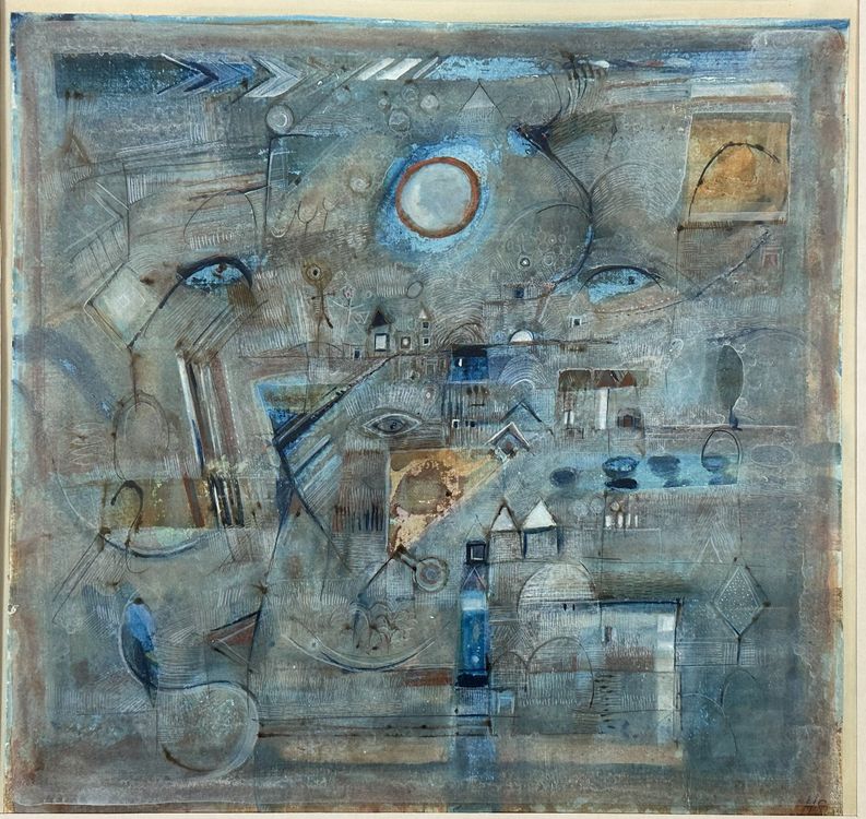 Hans Rudolf STRUPLER (1935-2015) - Grosse Mischtechnik (Gebraucht) in ...