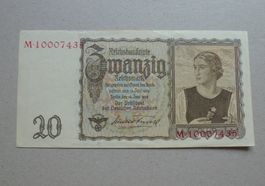 Deutsches Reich ++ 20 Reichsmark 1939