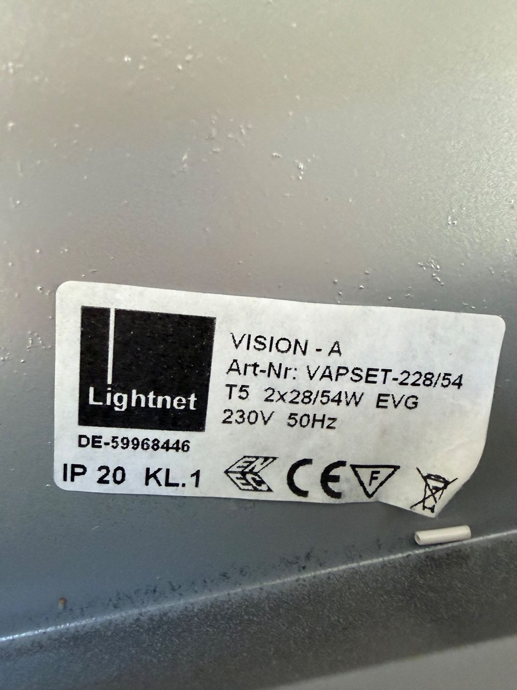 Lampadari & plafoniere: Büro Deckenleuchte Lightnet Vision-A,  240cm – Usato da Kreuzlingen venduto da JLOC 1