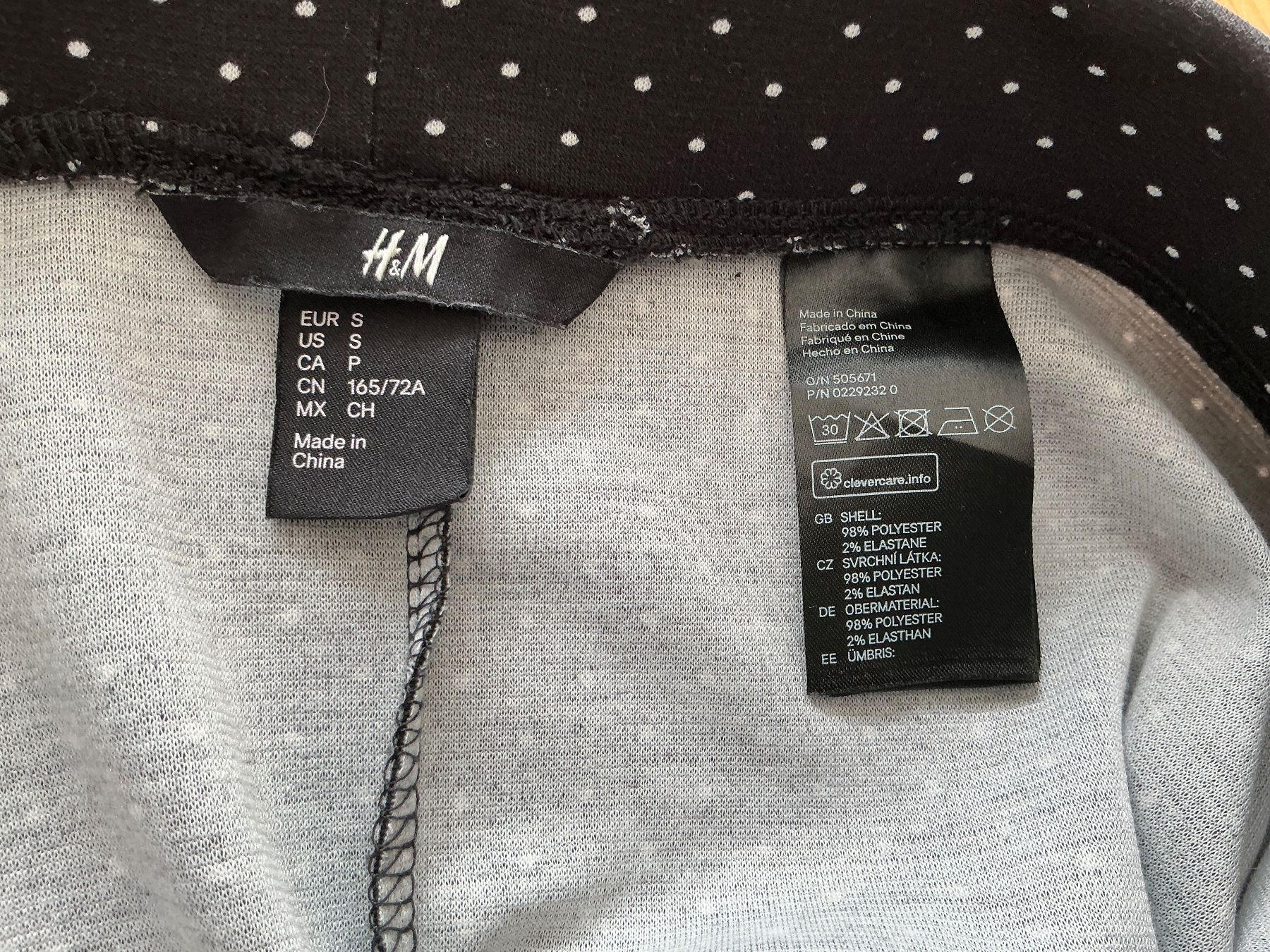 H&M Gonne: Schwarzer JUPE mit Punktmuster,  Gr. 36  NEU – Nuovo (secondo la descrizione) da Aesch BL venduto da Fortexx 4
