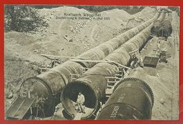 Kraftwerk Wäggithal - Druckleitung, 8. Mai 1923