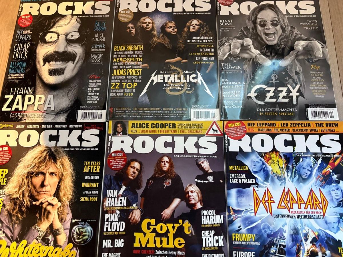 Riviste & Magazine: ROCKS musik magazine TOP – Nuovo (secondo la descrizione) da Herzogenbuchsee venduto da warrior77 1