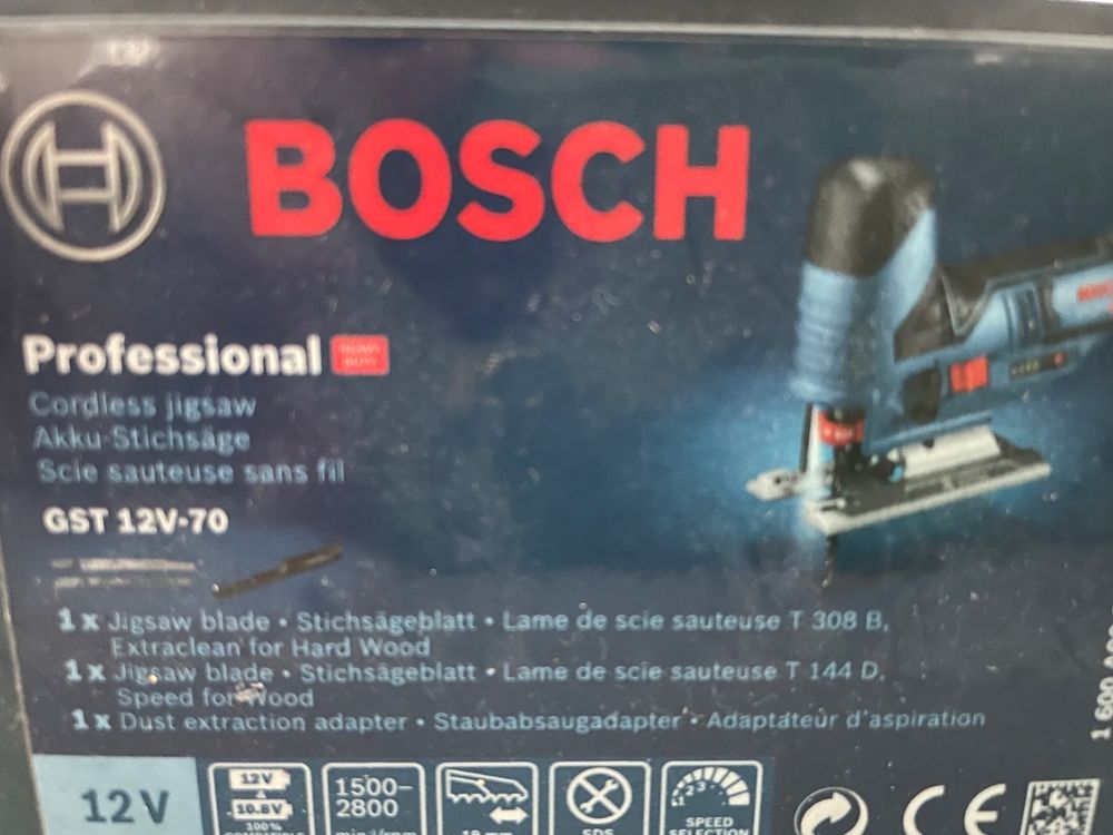 Bosch PRO 18V System Akku Stichsäge GST 18V-125 S (ideal für Kurven