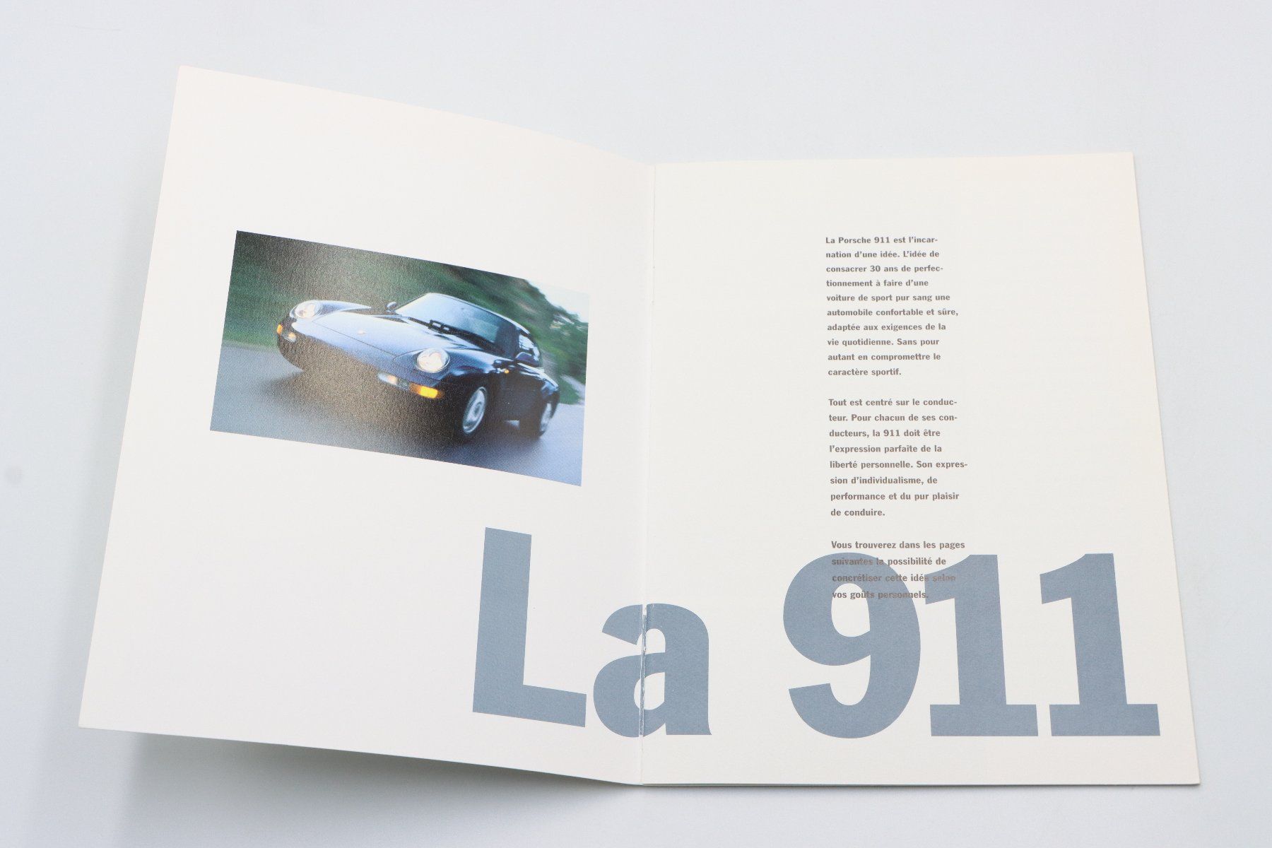 Porsche Documenti: Porsche 911 993 Modellprogramm 1995 Prospekt – Usato da Bühl b.Aarberg venduto da Collectorpassions 2