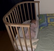 Beistellbett Babybay Buche massiv