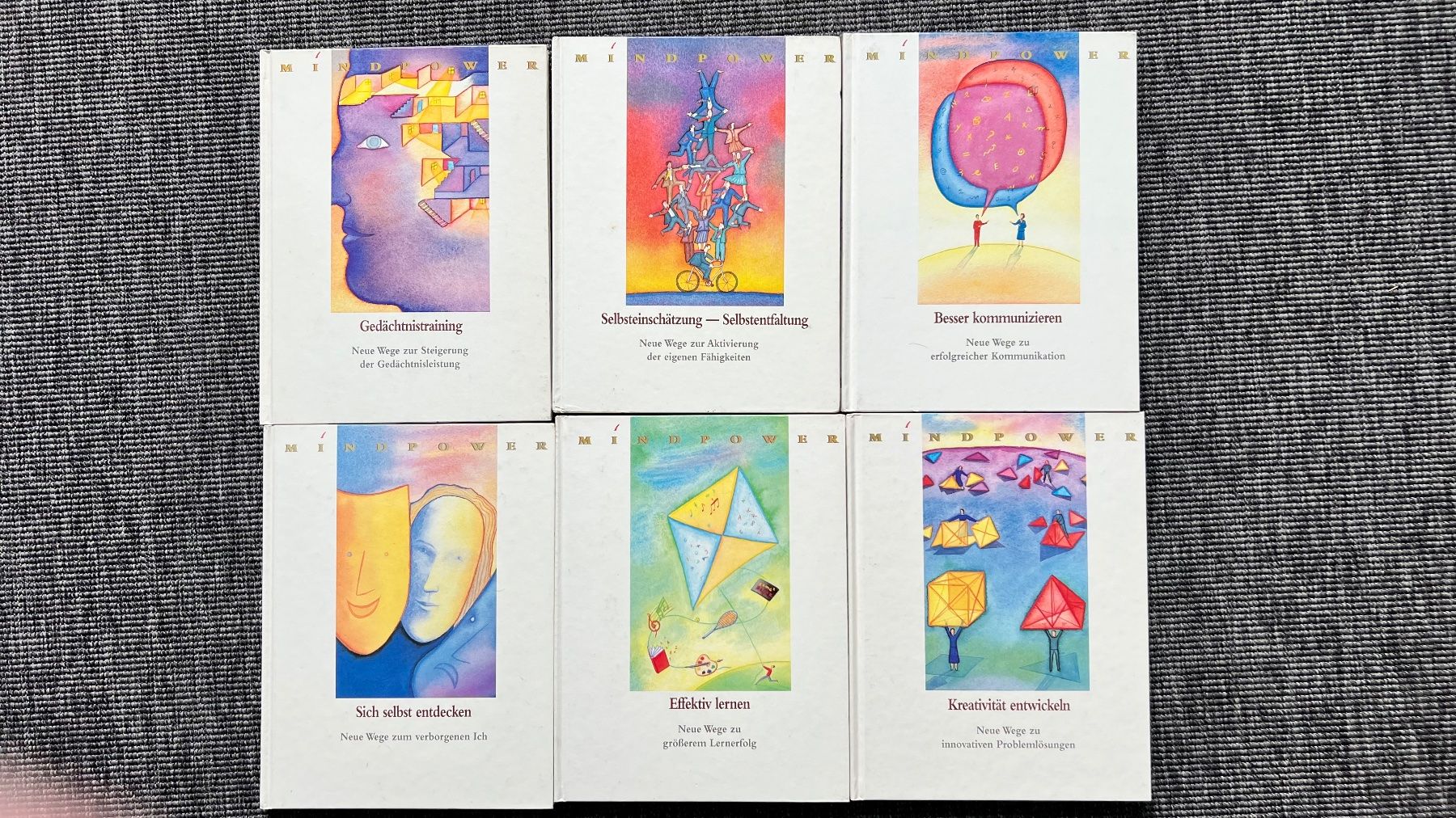 Libri: 6 Mindpower Bücher Lebenshilfe Ratgeber Selbsthilfe – Usato da Schmerikon venduto da Kneisel