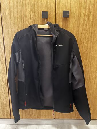 Quechua Softshell Jacke, Schwarz, Grösse S Top