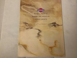 Nissan Programm Verkaufsprospekt 36 Seiten Februar 1993