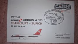 Swissair Frankfurt - Zürich 26.04.1983