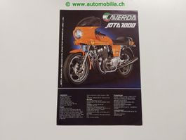 Laverda Jota 1000 / 1200 TS Prospekt italienisch