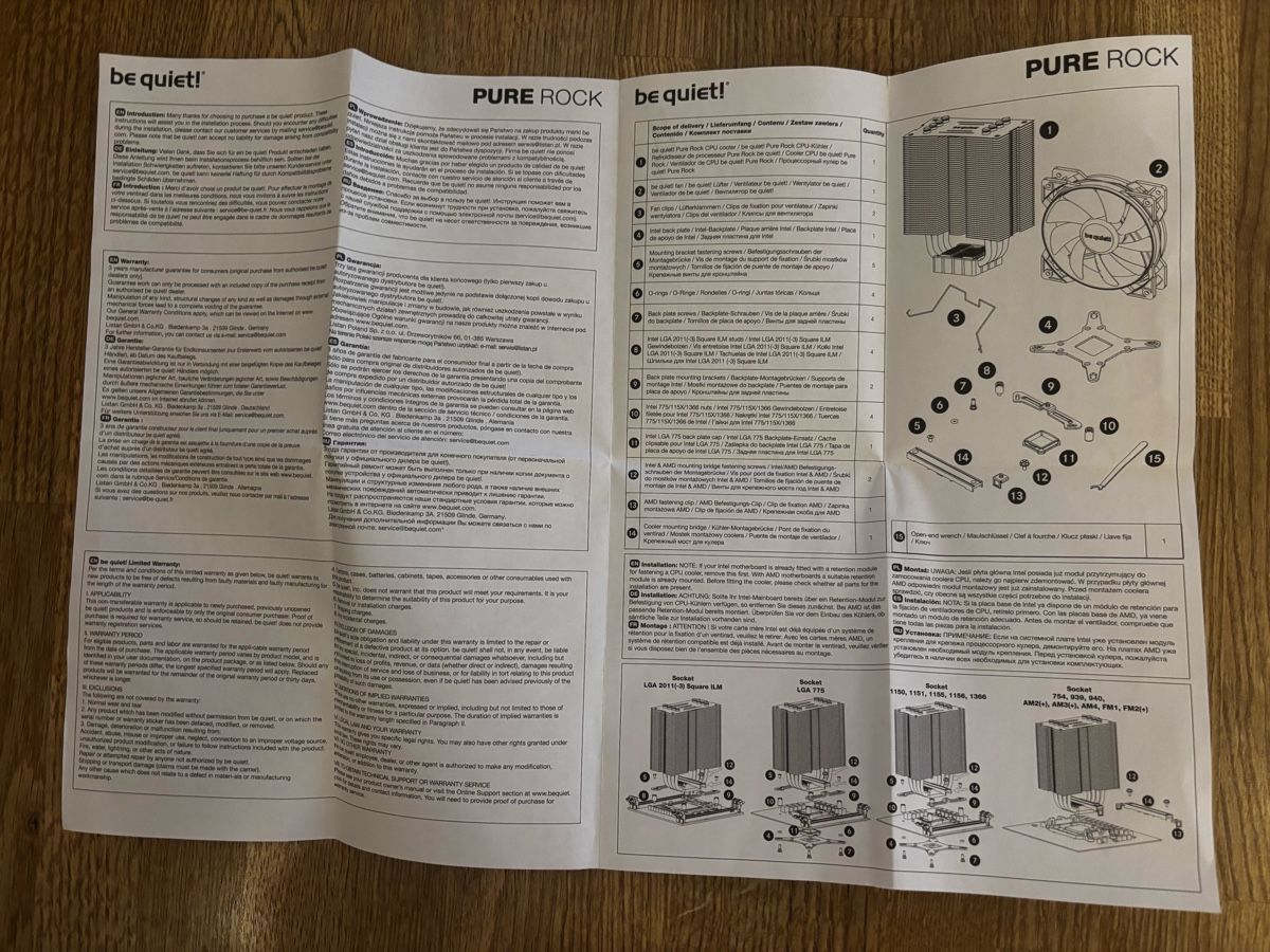 Componenti elettronici: be quiet! Pure Rock CPU Kühler – Usato da Wangen an der Aare venduto da UncleVester 6