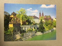 AK Basel Deutschrittergarten und Münster