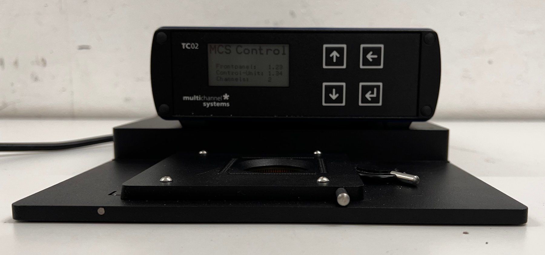 Accessori da laboratorio: Multi Channel Systems MCS TC02 Digital Display Temperature – Usato da Niederdorf venduto da LeptonAG_Labor 2