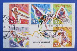 Serie 'Jugend Freizeit Sport' 1998 - Ersttagstempel BASEL