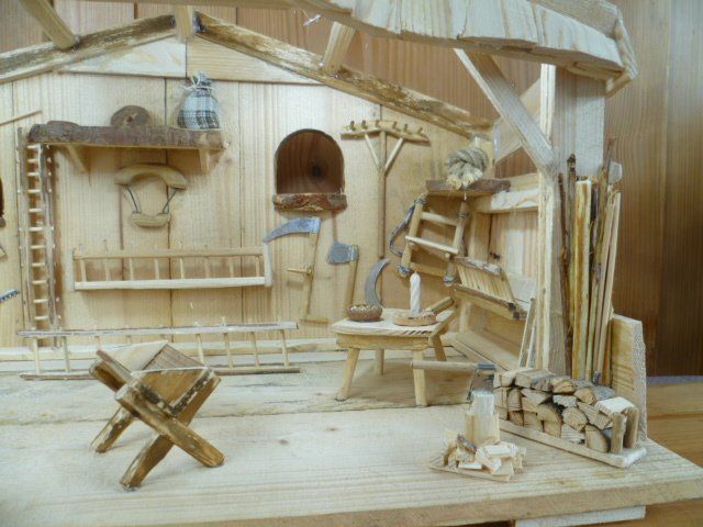 Tutte le decorazioni: Krippe/ Eigenbau/  Gross mit Beleuchtung Nr.23 – Nuovo (secondo la descrizione) da Effretikon venduto da Heimstudio 5