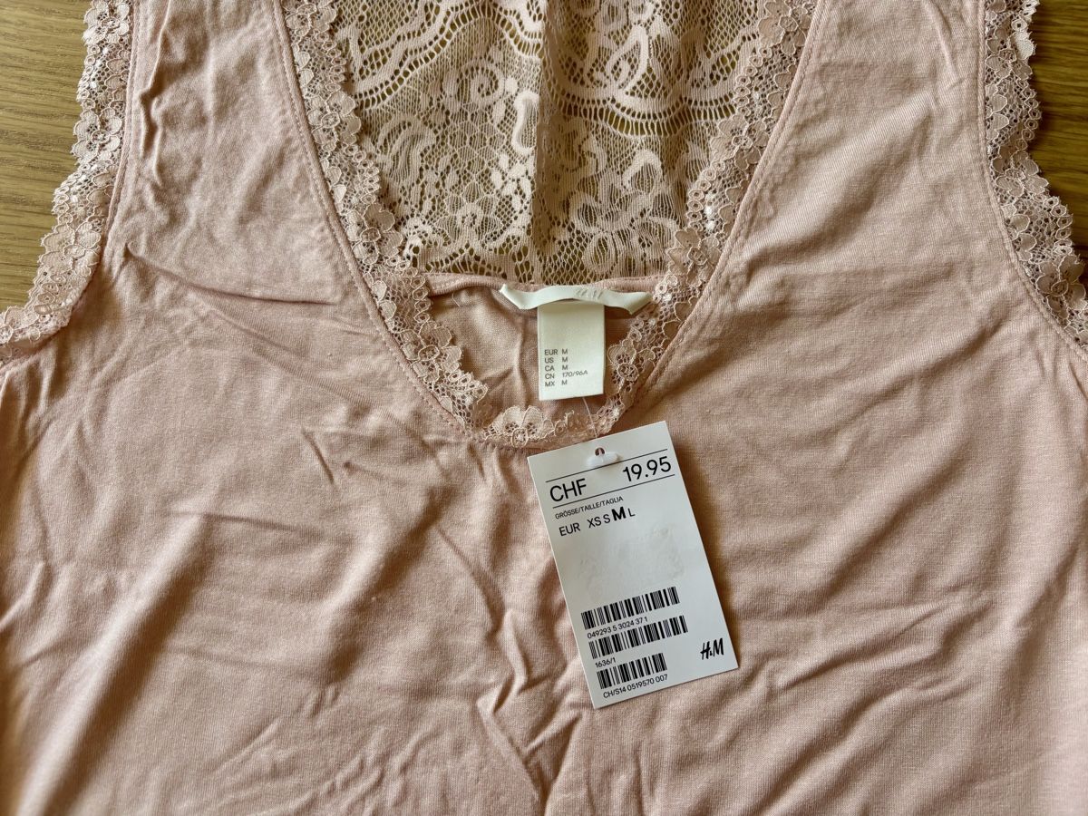 H&M Top: H&M Top rosa Spitze Viscose Neu! – Nuovo (secondo la descrizione) da Baden venduto da Tiffany6878 3
