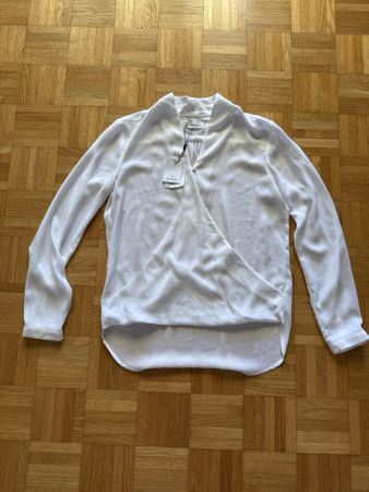 New Seidensticker White Blouse 34