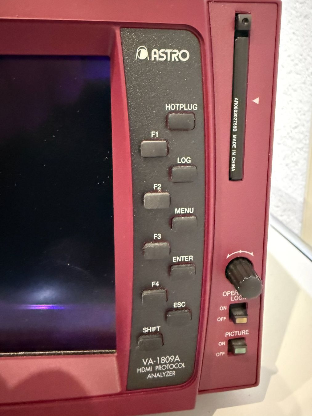 Misurare: ASTRO, HDMI Protocol Analyser, VA-1809A – Usato da Unterengstringen venduto da Tnovus 4