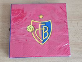 FCB, FC Basel Papierservietten, 20er Pack, mit 1 Stern