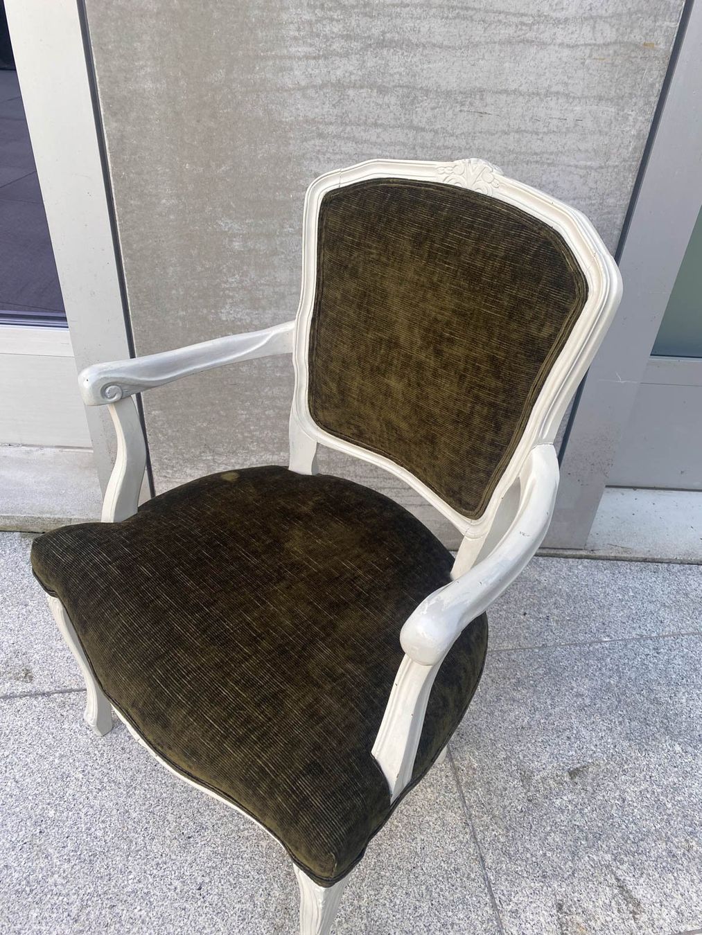 Poltrone: Sessel im Barock-Stil, Khaki – Usato da zürich venduto da sonicmoons 3