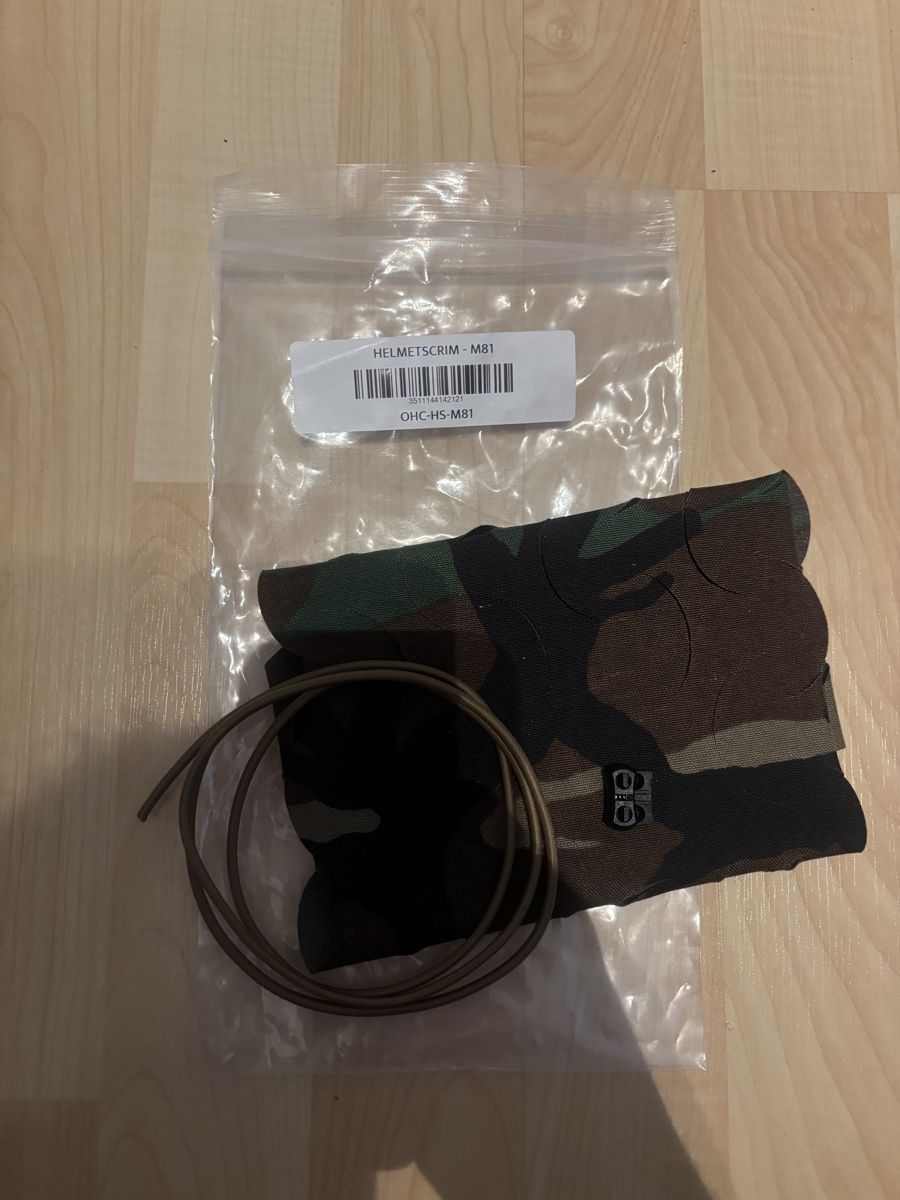 Uniformi & Effetti personali: Helm Überzug Helmet Scrim M81 – Nuovo e nell'imballaggio originale da Subingen venduto da Guss91 1