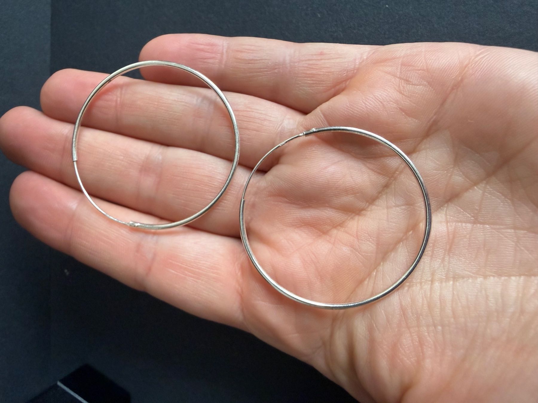 Boucles d'oreille: Silber Creolen 925 – D'occasion à Spiegel b. Bern par Rogger72 4