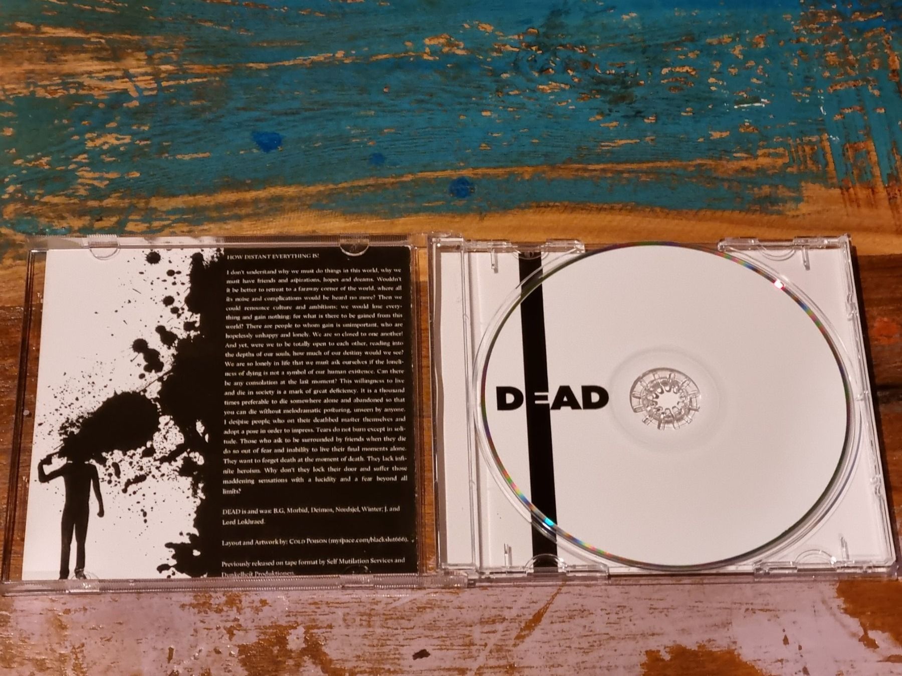 CD: Dead - Hanging Illusions, CD DSBM Black Metal – Usato da Winterthur venduto da Belzarek 2