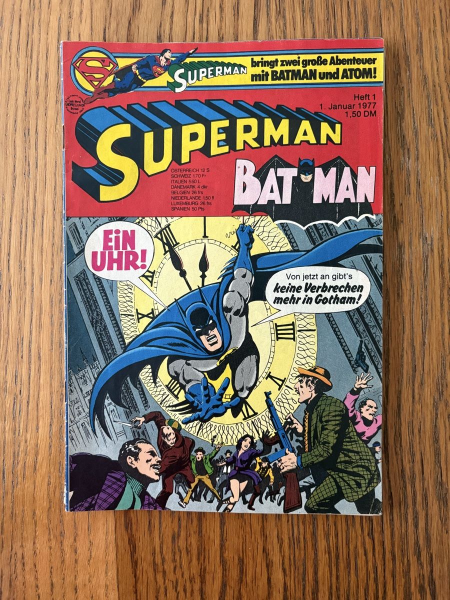 Fumetti: Superman Ehapa 10 Comics 1976/77/78 – Usato da Wangen b. Dübendorf venduto da Antiz1210 5