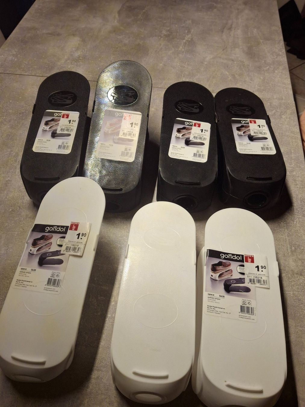Allestimento di negozi e stand fieristici: Support rangement chaussures (7) marque gondol Otto's – Usato da Villiers venduto da san_jn5w 1