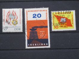 DDR 1963 Partteitag SED / Reichskristallnacht gest.