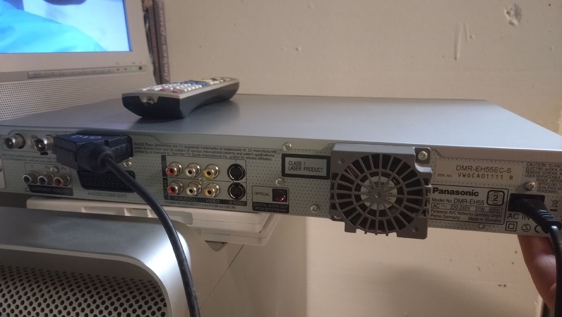 Panasonic Aufnahmegeräte: Panasonic DMR-EH55 DVD-R HDD 160Go + Remote - Working – Gebraucht aus Farvagny-le-Grand von LaCaverne 7