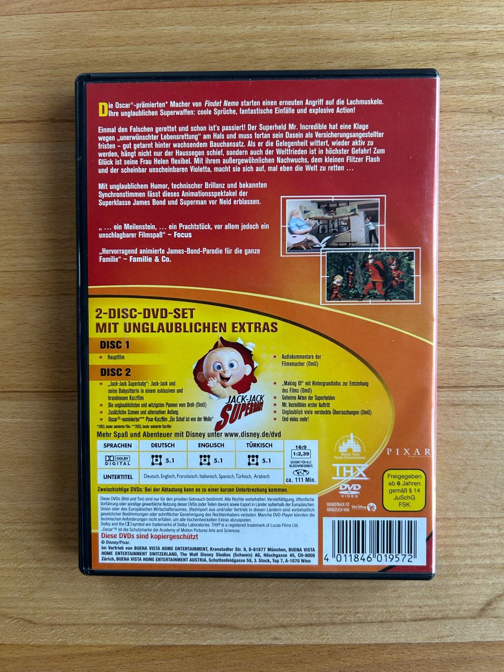 Tutti i DVDs: Die Unglaublichen – Usato da Grosswangen venduto da che_gr 4