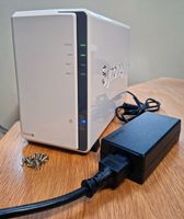 Synology DS220j NAS - Leergehäuse - Top Zustand - komplett