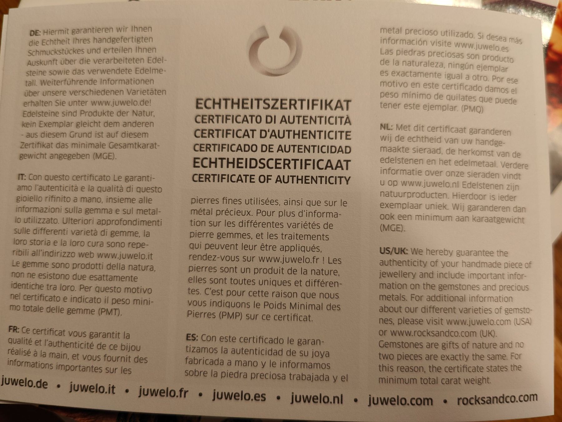 Catenine: Edelstein-Silberhalskette ungetragen – Nuovo e nell'imballaggio originale da Altdorf UR venduto da fga_8v2t 3